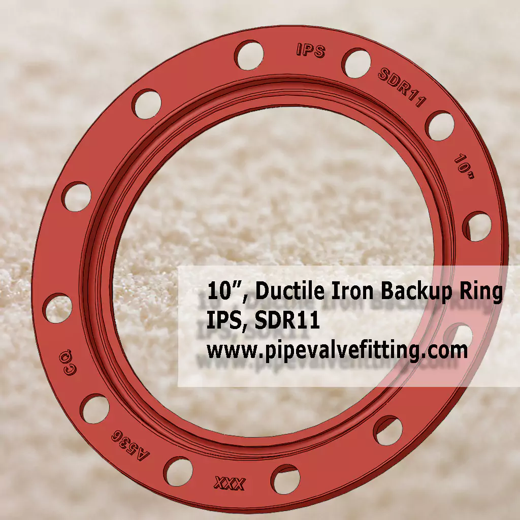 10″ IPS Ductile Iron Backup Ring SDR11