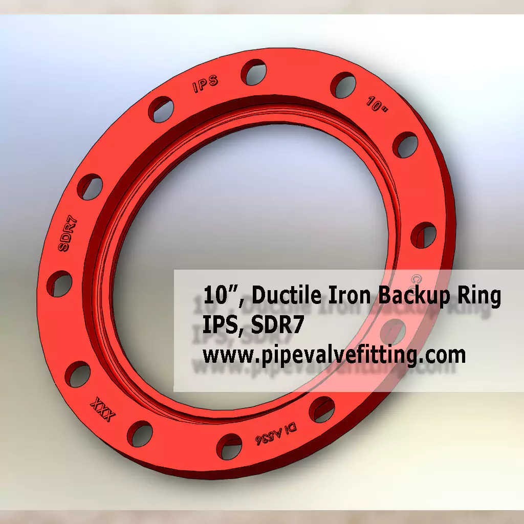 10″ IPS Ductile Iron Backup Ring SDR7