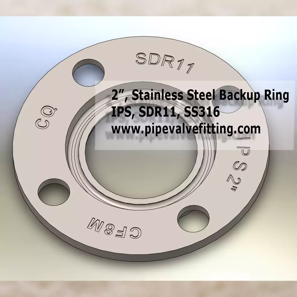 2″ IPS Stainless Steel Backup Ring SDR11