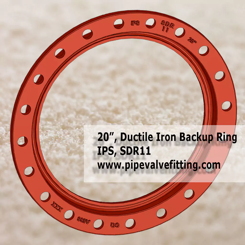 20″ IPS Ductile Iron Backup Ring SDR11