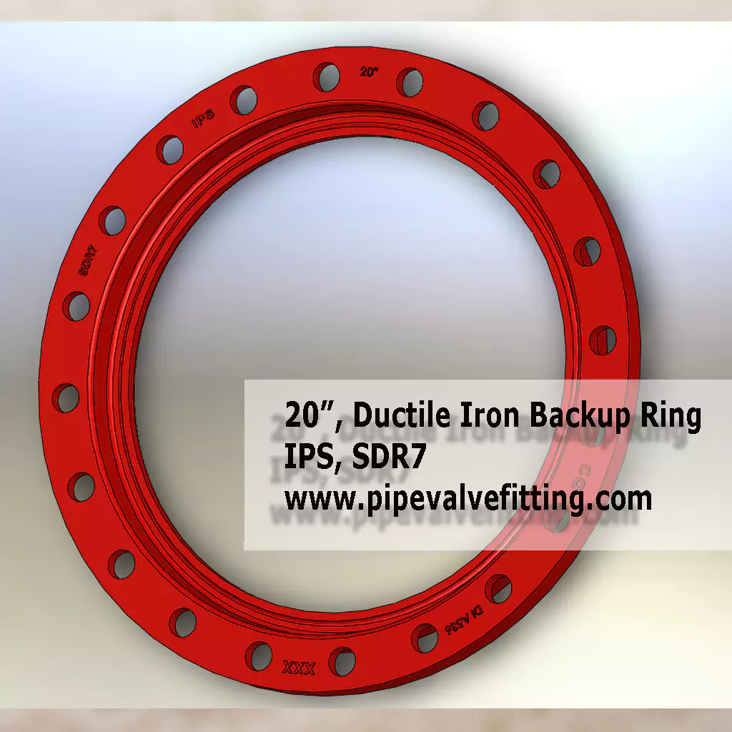 20″ IPS Ductile Iron Backup Ring SDR7
