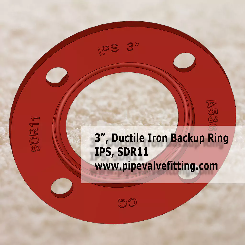 3″ IPS Ductile Iron Backup Ring SDR11