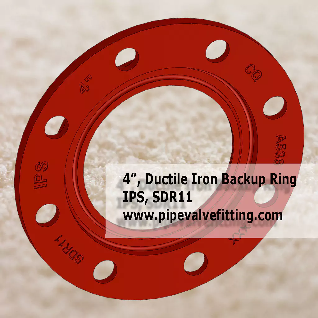 4″ IPS Ductile Iron Backup Ring SDR11