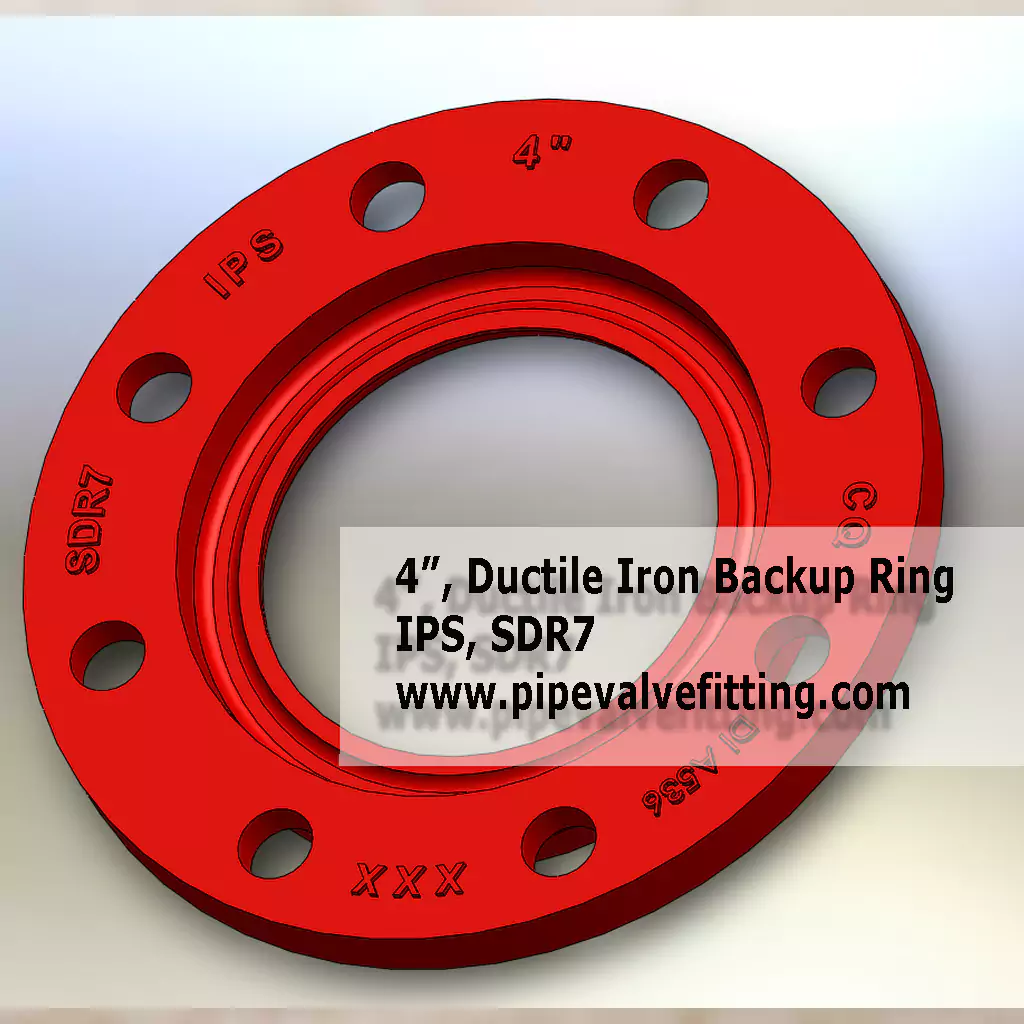 4″ DI Backup Ring, IPS, SDR7