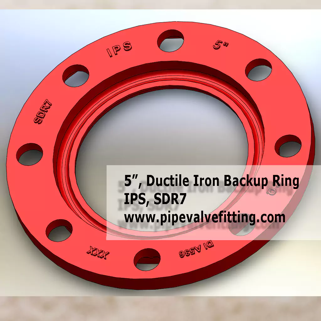 5″ IPS Ductile Iron Backup Ring SDR7