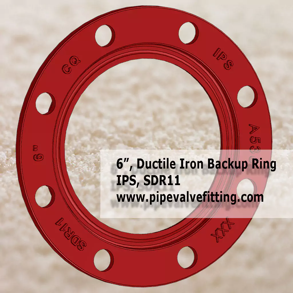 6″ IPS Ductile Iron Backup Ring SDR11
