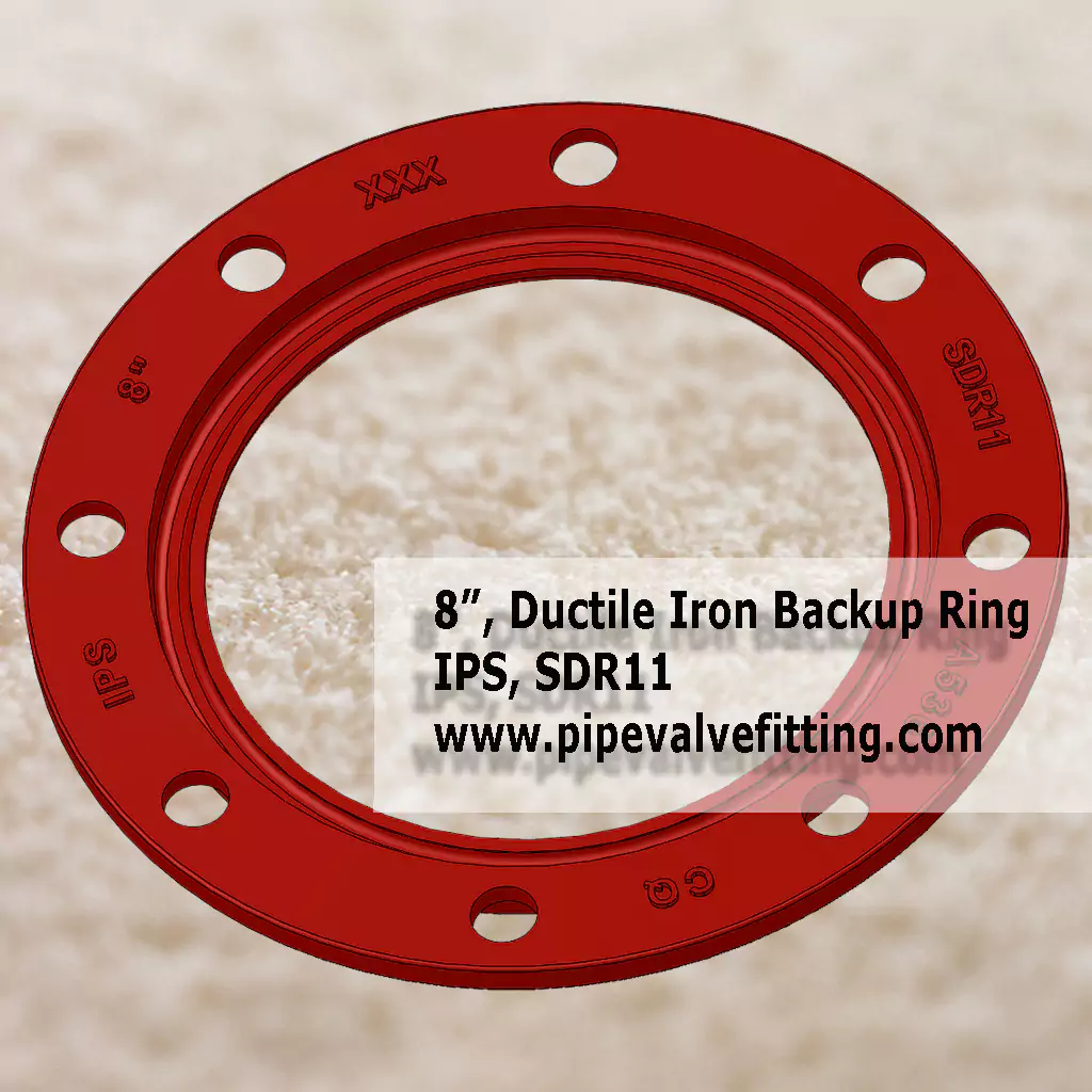 8″ IPS Ductile Iron Backup Ring SDR11