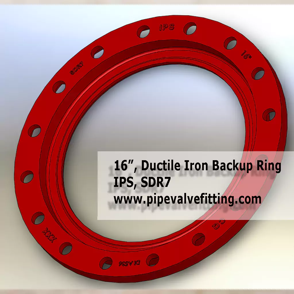 16″ IPS Ductile Iron Backup Ring SDR7