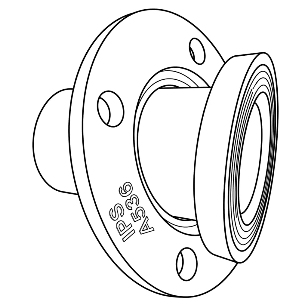 IPS BACKUP RING WITH HDPE ADAPTER IPS BACKUP RING WITH HDPE ADAPTER